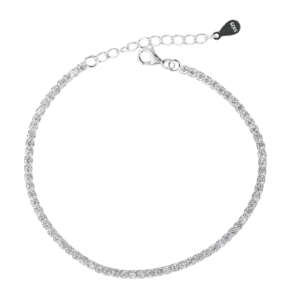 Lắc tay Bạc KFJ dây full đá nhỏ 2,5mm - 1411