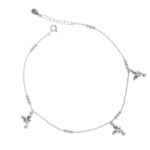 Lắc chân Bạc KFJ hình bướm – 252